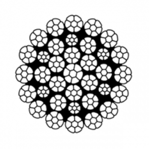 Lina stalowa 35x7 nieodkrętna kompaktowana
