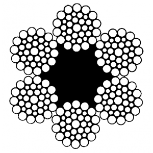 Lina stalowa 6x36WS + FC