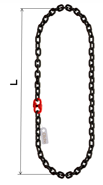 Zawiesie łańcuchowe o obwodzie zamkniętym - bezkońcowe (klasa 8)