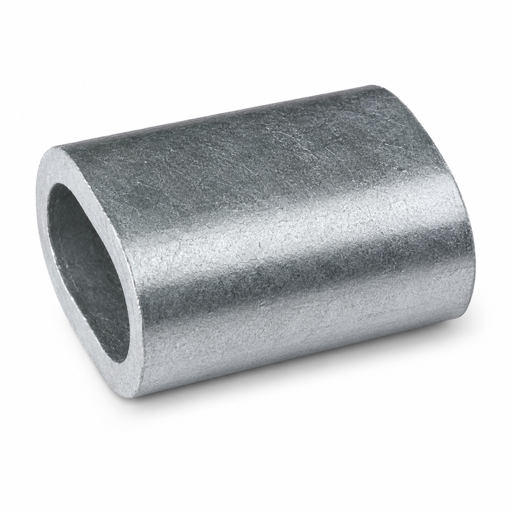 Zacisk aluminiowy do lin stalowych — widok produktu