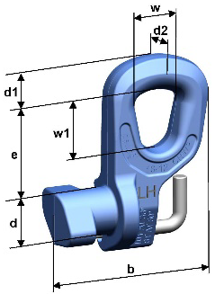 Schemat wymiarowy pewag CHWP