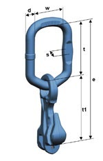 Schemat wymiarowy pewag VSXKWP 1